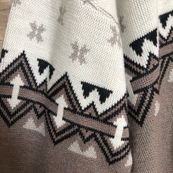 Vintage Porto Bello Southwestern Aztec Cardigan Medium - Picture 4 of 12